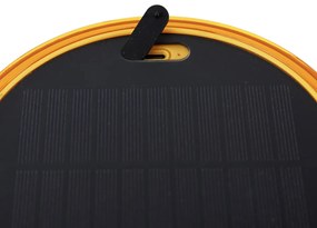 Stolná lampa oranžová plastová vrátane LED solárnej nabíjateľnej IP44 - Ambar