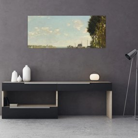 Obraz - Claude Monet, Argenteuil, reprodukcia (120x50 cm)