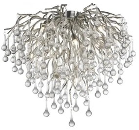 Paul Neuhaus 8091-55 - Prisadený luster ICICLE 9xG9/40W/230V pr. 50 cm chróm