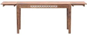 Rozkladací stôl Mira 140/220x90 indický masív palisander Super natural