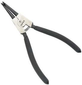 Kliešte na poistné krúžky 175 mm, vonkajšie, vyhnuté