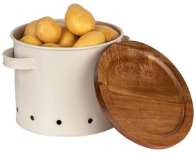 Kovová dóza na potraviny/na zemiaky Aria – Wenko