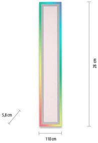 Leuchten Direkt 1490116 - LED RGB Stmievateľné svietidlo EDGING LED/24W/230V + DO