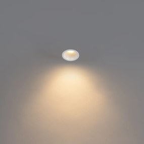 Sada 12 vstavaných bodových svetiel bielych GU10 35 mm IP44 - Dept