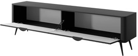 LAS Stolík pod TV Lante E - čierny
