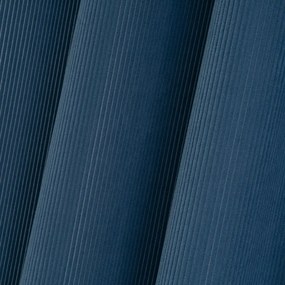 Modrý menčestrový záves 140x260 cm Merely – Casa Selección