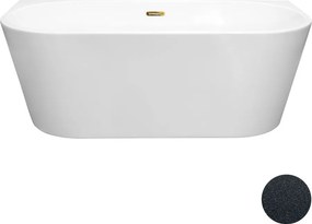 Besco Akrylátová voľne stojaca vaňa Vica NEW Glam G CC/SP 150x80 (160x80, 170x80), s prepadom BESCO-Typ výpuste: Alcaplast Click-Clack so štrbinovým …