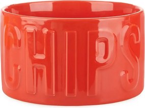 Červená keramická servírovacia miska 1 l Chips – Balvi