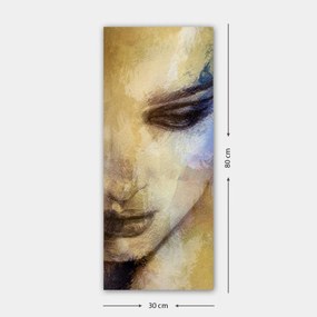 Obraz WOMAN'S FACE 30x80 cm