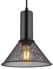 Globo 15648H1 - Luster na lanku JEDD 1xE27/60W/230V čierna