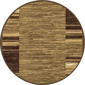 Protišmykový koberec ADAGIO 04 béžový kruh