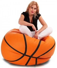 INTERMEDIC Sedací vak Basketball Oranž