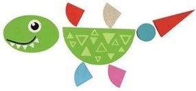 Detoa magnetické Puzzle Dino