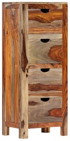 Zásuvková skrinka 40x30x100 cm masívne sheeshamové drevo