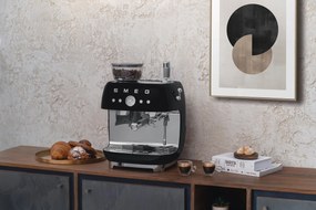 Pákový espresso kávovar 50's Style pastelovo zelený