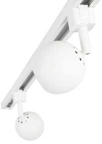 Inteligentný 1-fázový koľajnicový systém vrátane 5 Wifi GU10 bielych - Gissi