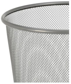Odpadkový kôš SLIMO 28 cm strieborný