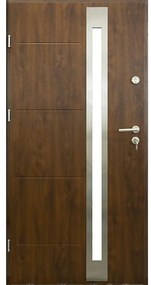Dvere vchodové Ibiza 90L Orech