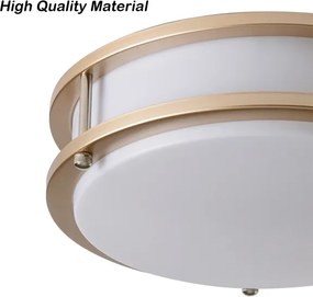 BRILAGI - Stropné svietidlo ELARO 4xE27/40W/230V priemer 41 cm zlaté