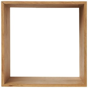 Poschodová polica z dubového dreva v prírodnej farbe 30 cm Lattoon – House Nordic