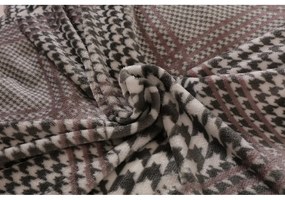 Sivé obliečky na jednolôžko z mikroplyšu 140x200 cm – My House