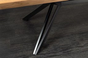 Jedálenský stôl GIANT 180-320 cm dubové drevo
