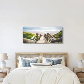 Obraz - Vstup na pláž (120x50 cm)