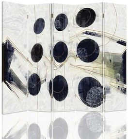 Gario Paraván Mysterious nine Rozmery: 180 x 170 cm, Prevedenie: Otočný paraván 360°