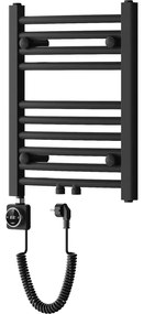 Mexen Ares, elektrické vykurovacie teleso 500 x 400 mm, 300 W, čierna, W102-0500-400-6300-70