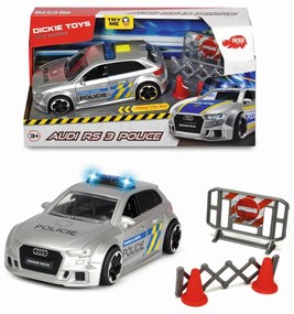 Audi RS3 polícia, česká verzia jazyka