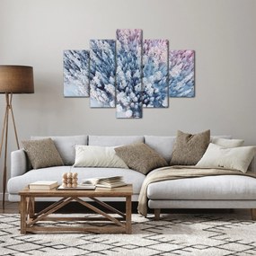 Obraz zasnežených stromov (150x105 cm)