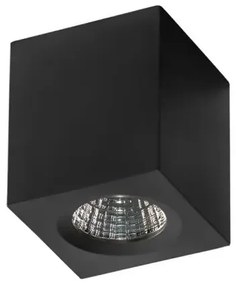 LED bodové svetlo Nano square čierne