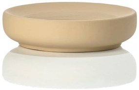 Béžová porcelánová nádoba na mydlo Zone Ume