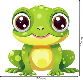 PIPPER. Kreslené zvieratká - textilná nálepka na stenu