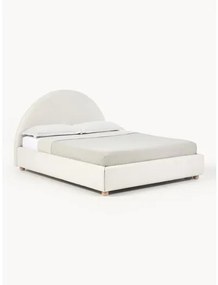 Čalúnená posteľ s úložným priestorom Ebba
