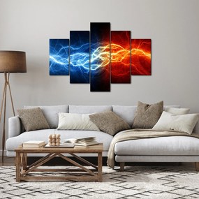 Obraz elektrického napätia (150x105 cm)