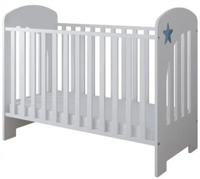 Detská postieľka STAR 120x60, bez zásuvky- VIAC FARIEB