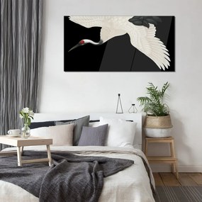 Skleneny obraz Abstraktné zvieracie vták
