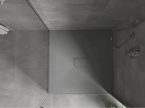 Mexen Hugo štvorcová vanička SMC 100 x 100 cm, sivá - 42611010