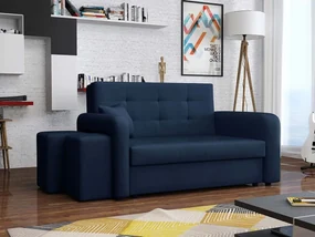 Pohovka s taburetkami Clivia Home II, Taburetka: ľavá strana, Dostupné poťahy: Enjoy 21
