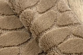 Kúpeľňový koberček SUPREME LINES kamienky, béžový