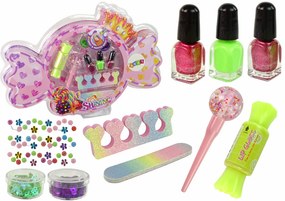 Lean Toys Makeup set v tvare cukríka – 9ks.