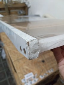 AKCIA Biely bambusový regál WHITE BAMBOO II. akosť