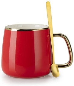 Čajový/kávový set Noah Red Gold