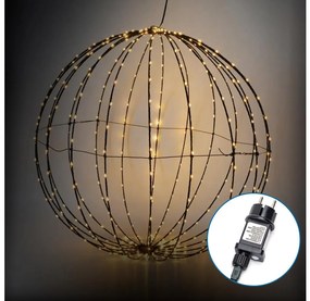 Aigostar B.V. Aigostar -LED Vonkajšia vianočná dekorácia LED/3,6W/230V guľa 30cm IP44 teplá biela B10303Q8X
