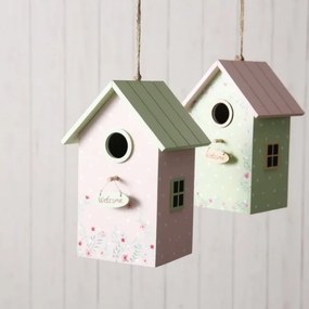 Drevená vtáčia búdka Antonia - 22 cm