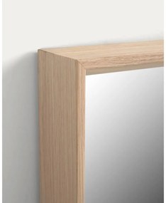 Nástenné zrkadlo 80x180 cm Nerina Natural – Kave Home