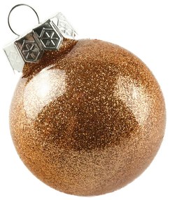 DECOLED Súprava ozdôb, d. 6 cm, bronz