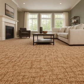 ITC, Metrážny koberec Dobro 65 tmavo béžový, na mieru, šíře 3m,4m, béžová, filc, chodba / predsieň