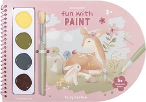 Little Dutch Omaľovánky s vodovkami Fairy Garden